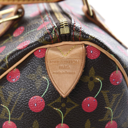 Louis Vuitton Monogram Cerises Speedy 25 8 of 10