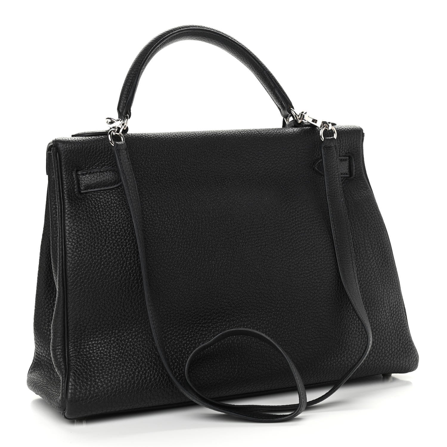 Hermes Togo Kelly Retourne 32 Black 2 of 21