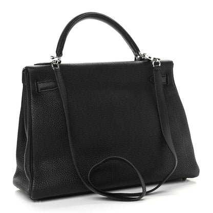 Hermes Togo Kelly Retourne 32 Black 2 of 21