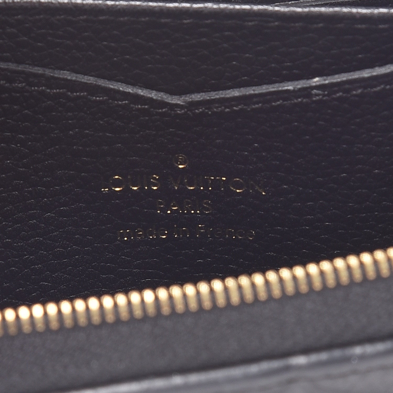Louis Vuitton Empreinte Zippy Coin Purse Black 6 of 11