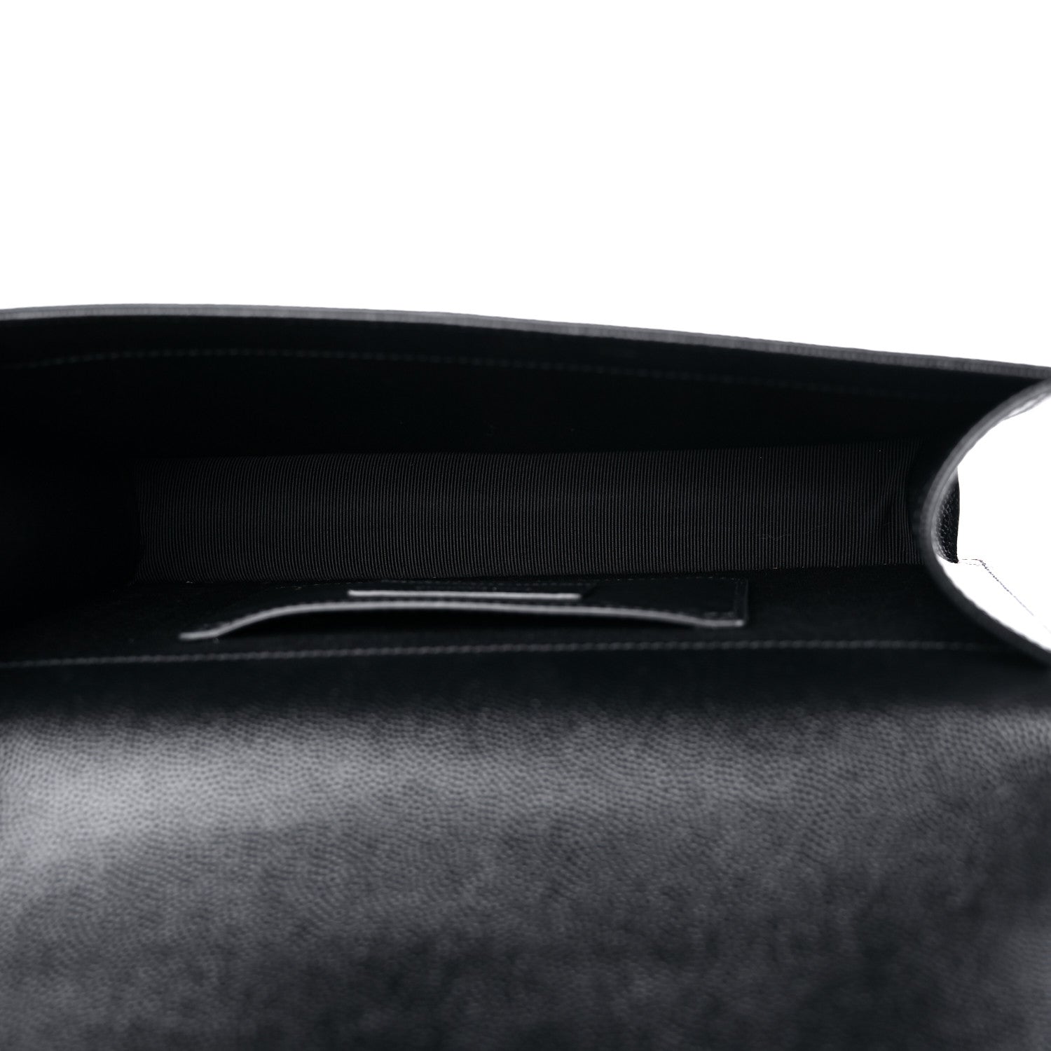 Saint Laurent Grain De Poudre Classic Monogram Kate Clutch Black 6 of 12