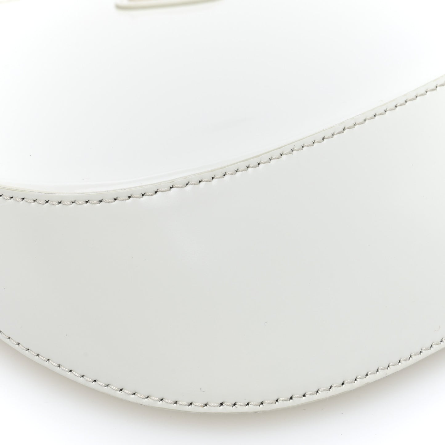 Spazzolato Cleo Shoulder Bag White