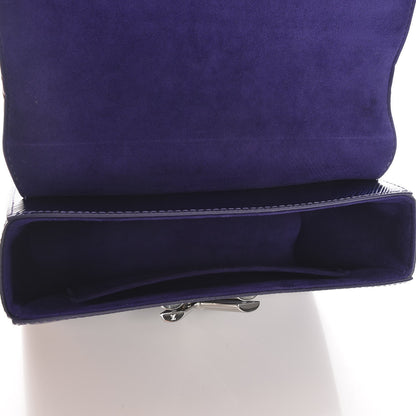 Louis Vuitton Epi Twist Shoulder Bag MM Indigo 5 of 8
