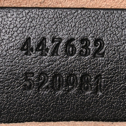 Gucci Calfskin Matelasse Small GG Marmont Chain Shoulder Bag Black 7 of 13