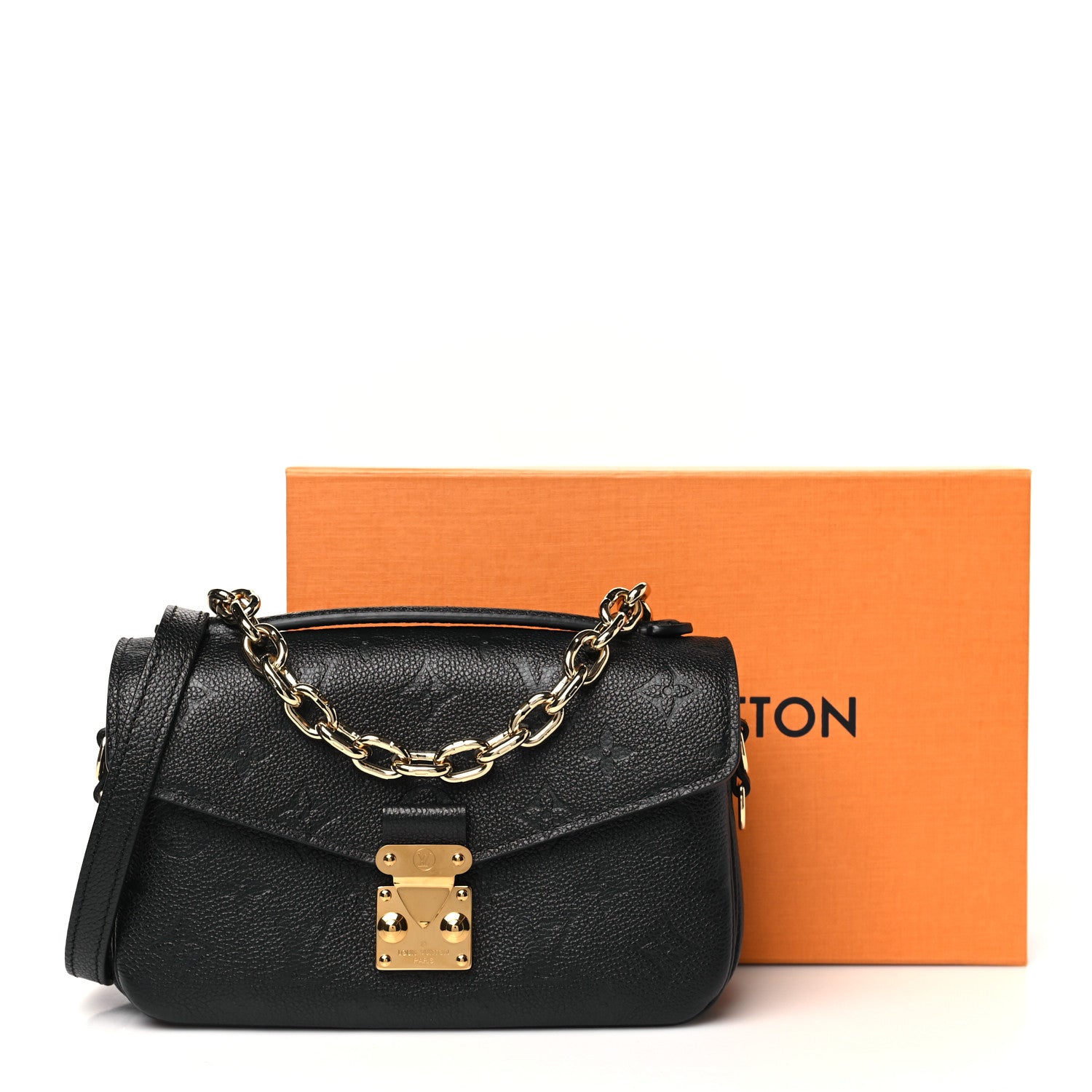 Louis Vuitton Empreinte Pochette Metis East West Black 10 of 10