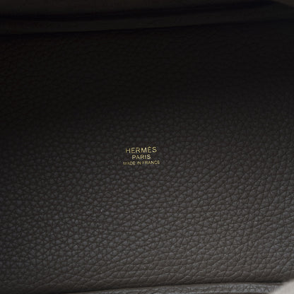 Hermes Taurillon Clemence Picotin Lock 18 PM Etoupe 8 of 10