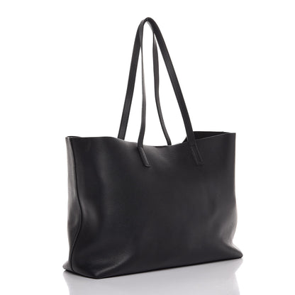 Saint Laurent Calfskin Large Shopping Tote Black 4 of 9