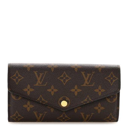 Louis Vuitton Monogram Sarah Wallet NM Fuchsia 1 of 9