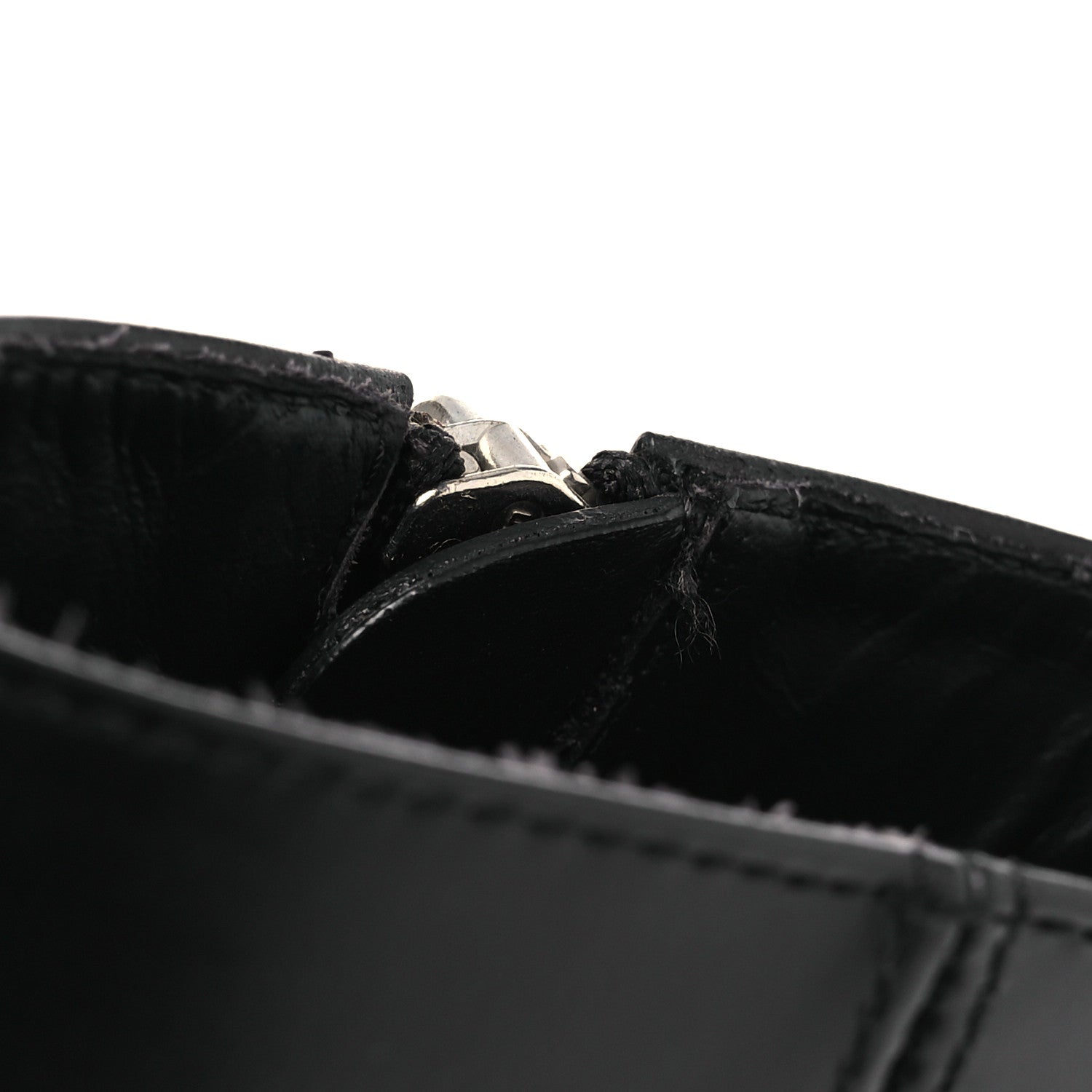 Saint Laurent Calfskin Mens Wyatt Marrakesh Harness Ankle Boots 40 Black 11 of 13