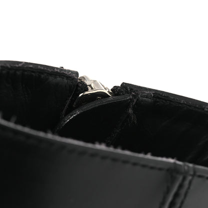 Saint Laurent Calfskin Mens Wyatt Marrakesh Harness Ankle Boots 40 Black 11 of 13
