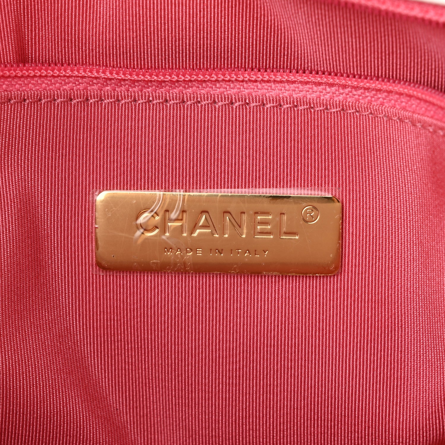 Chanel Lambskin Quilted Medium Chanel 19 Flap White 6 of 11