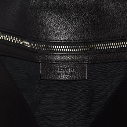 Givenchy Calfskin Studded Medium Pandora Pure Flap Bag Black White 7 of 8