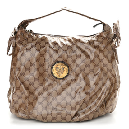 Gucci Crystal Monogram Hysteria Hobo 1 of 10