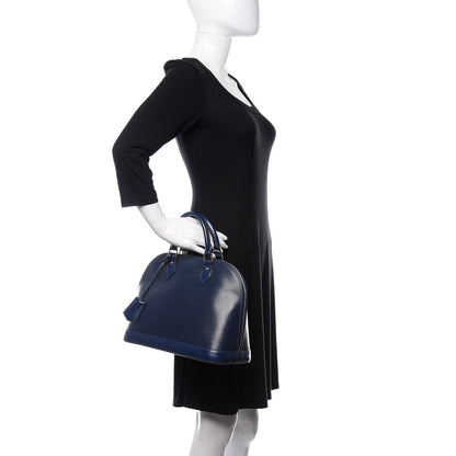 Louis Vuitton Epi Alma PM Indigo 2 of 14
