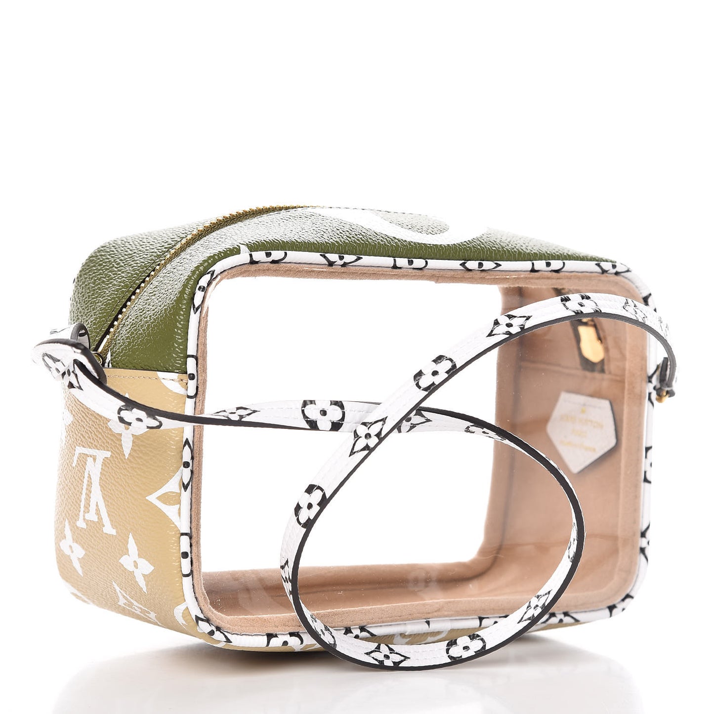 Monogram Giant Beach Pouch Kaki