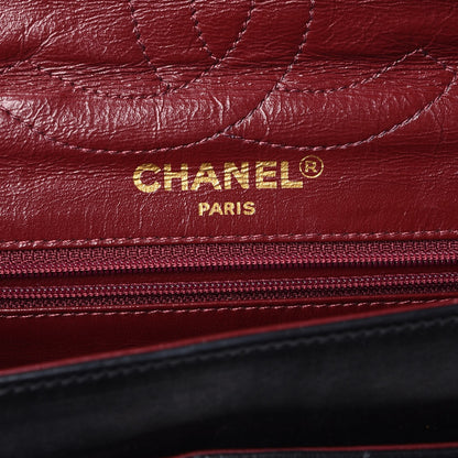 Chanel Lambskin Quilted Medium Double Flap Black 6 of 16