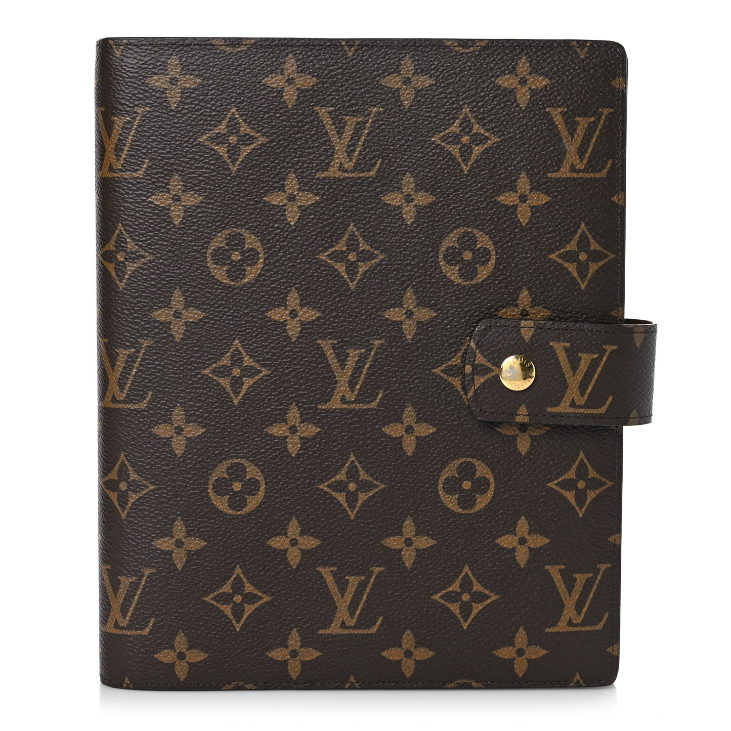 Monogram Large Ring Agenda Cover