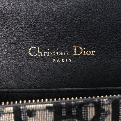 Christian Dior Oblique Saddle Belt Bag Blue 6 of 11