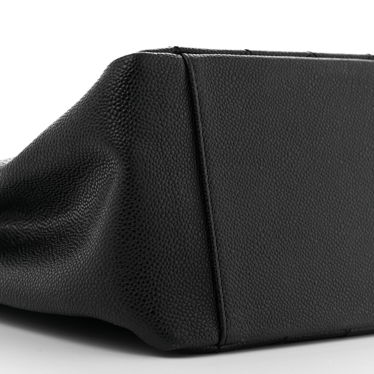 Chanel Caviar Quilted Grand Shopping Tote GST Black 10 of 13