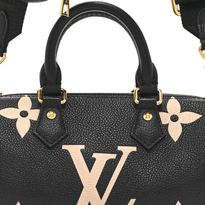 Louis Vuitton Empreinte Monogram Giant Papillon BB Black Beige 13 of 18