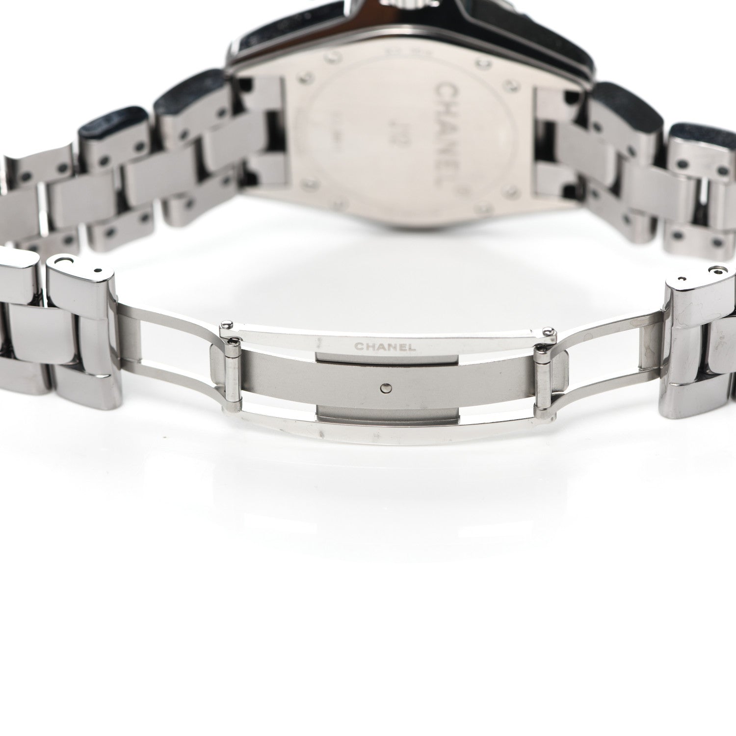 Chanel Titanium Ceramic Diamond Bezel 38mm J12 Automatic Watch 5 of 6