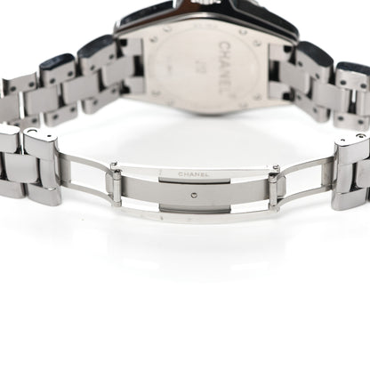 Chanel Titanium Ceramic Diamond Bezel 38mm J12 Automatic Watch 5 of 6
