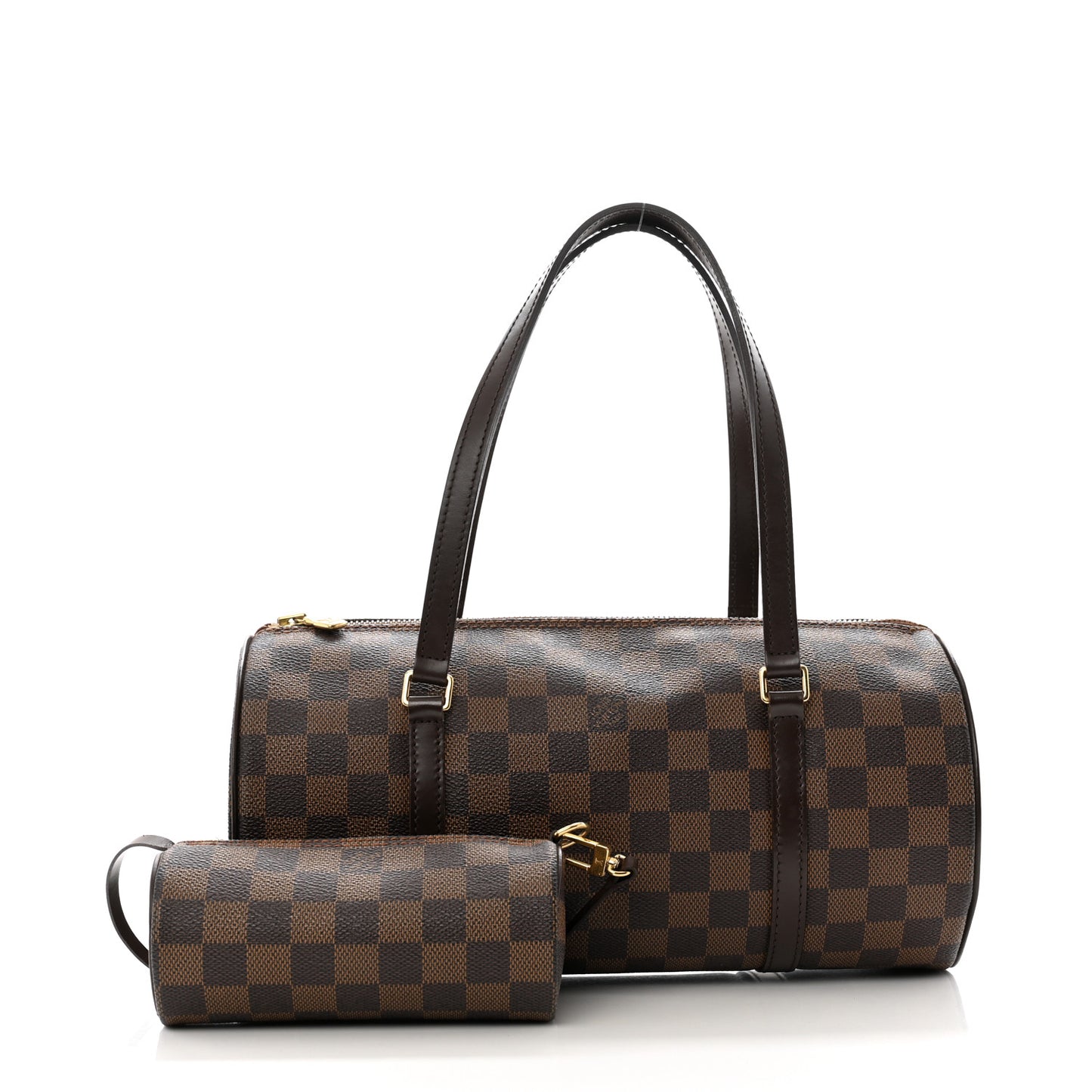 Damier Ebene Papillon 30 With Companion