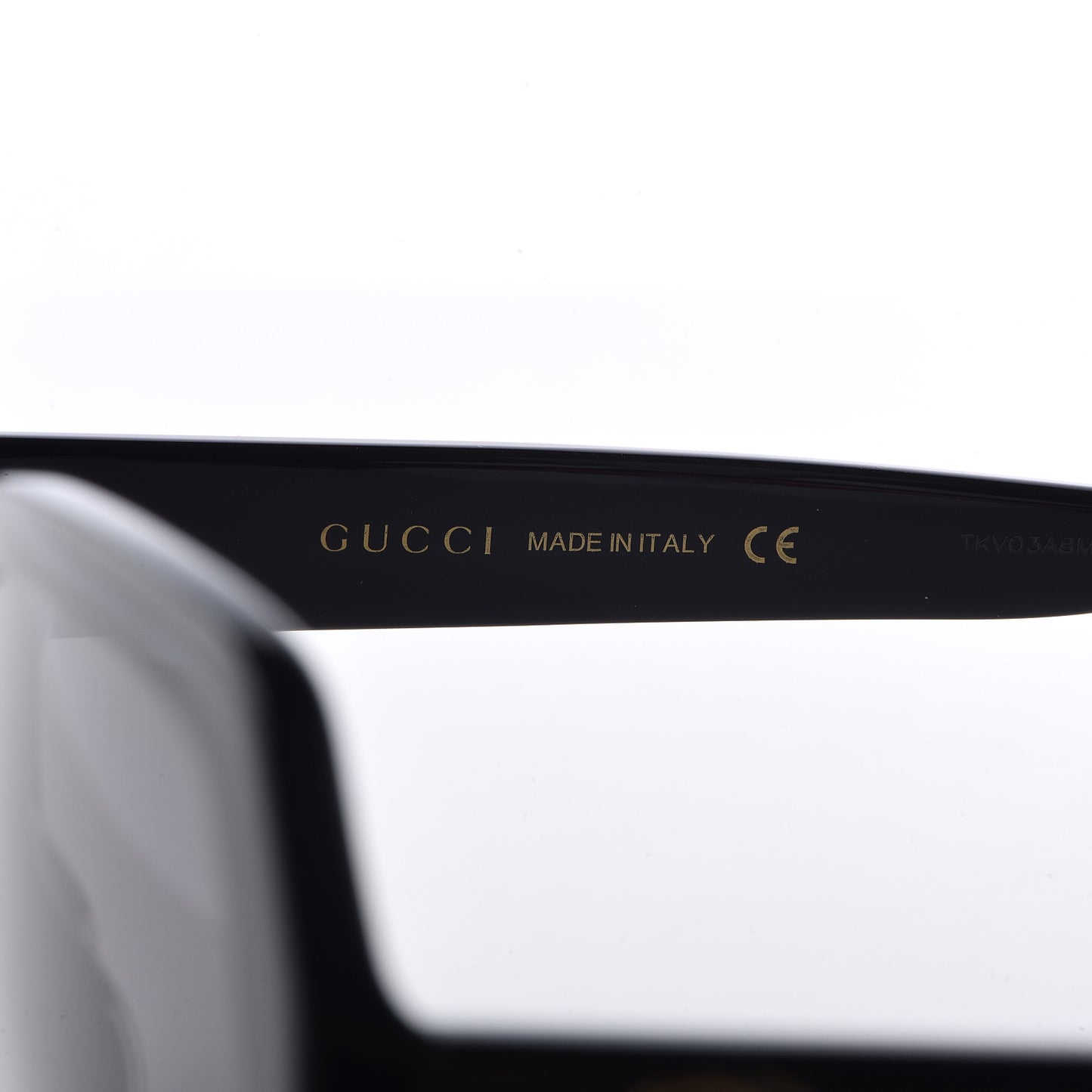 Acetate Square Frame GG0096S Sunglasses Black