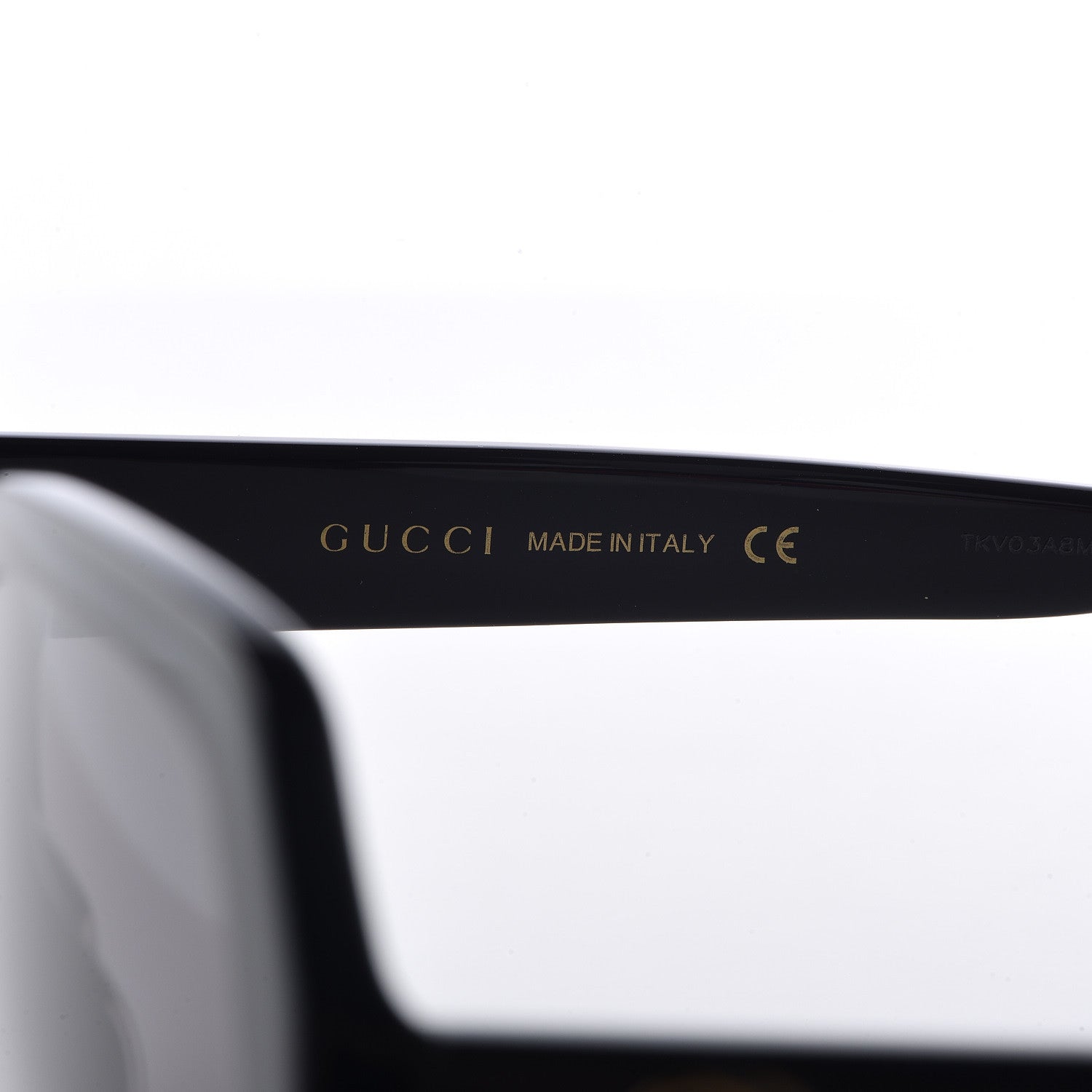 Gucci Acetate Square Frame GG0096S Sunglasses Black 6 of 10