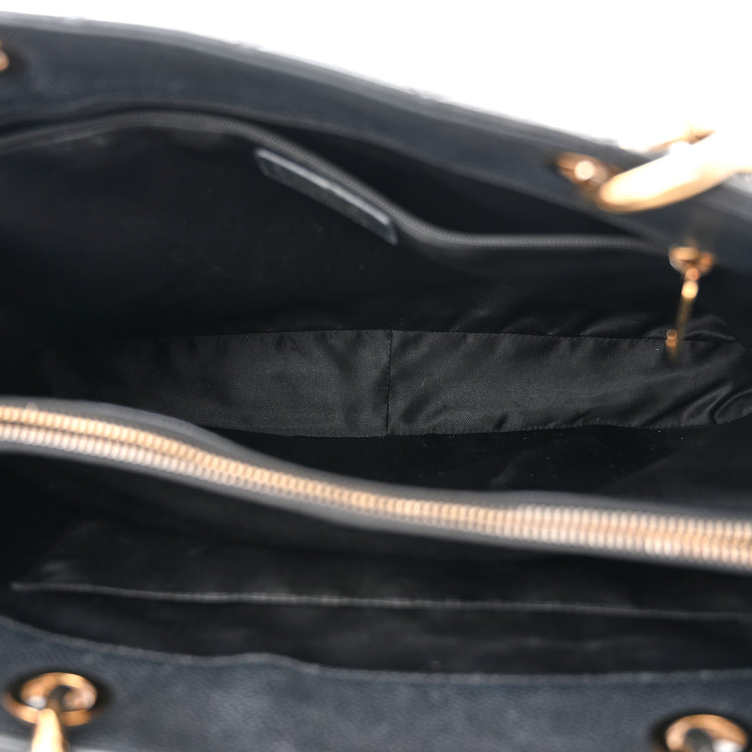 Chanel Caviar Quilted Grand Shopping Tote GST Black 5 of 12