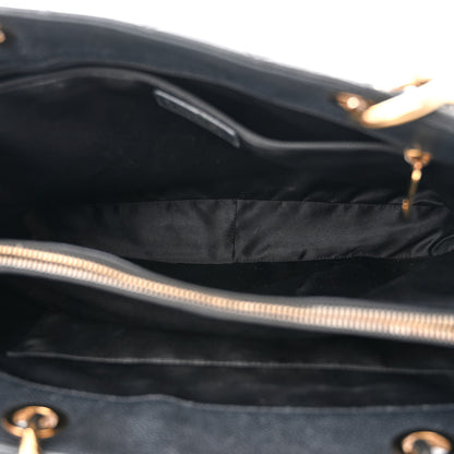 Chanel Caviar Quilted Grand Shopping Tote GST Black 5 of 12