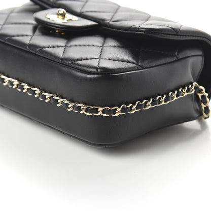 Chanel Lambskin Quilted Small My Precious Flap Black 7 of 11