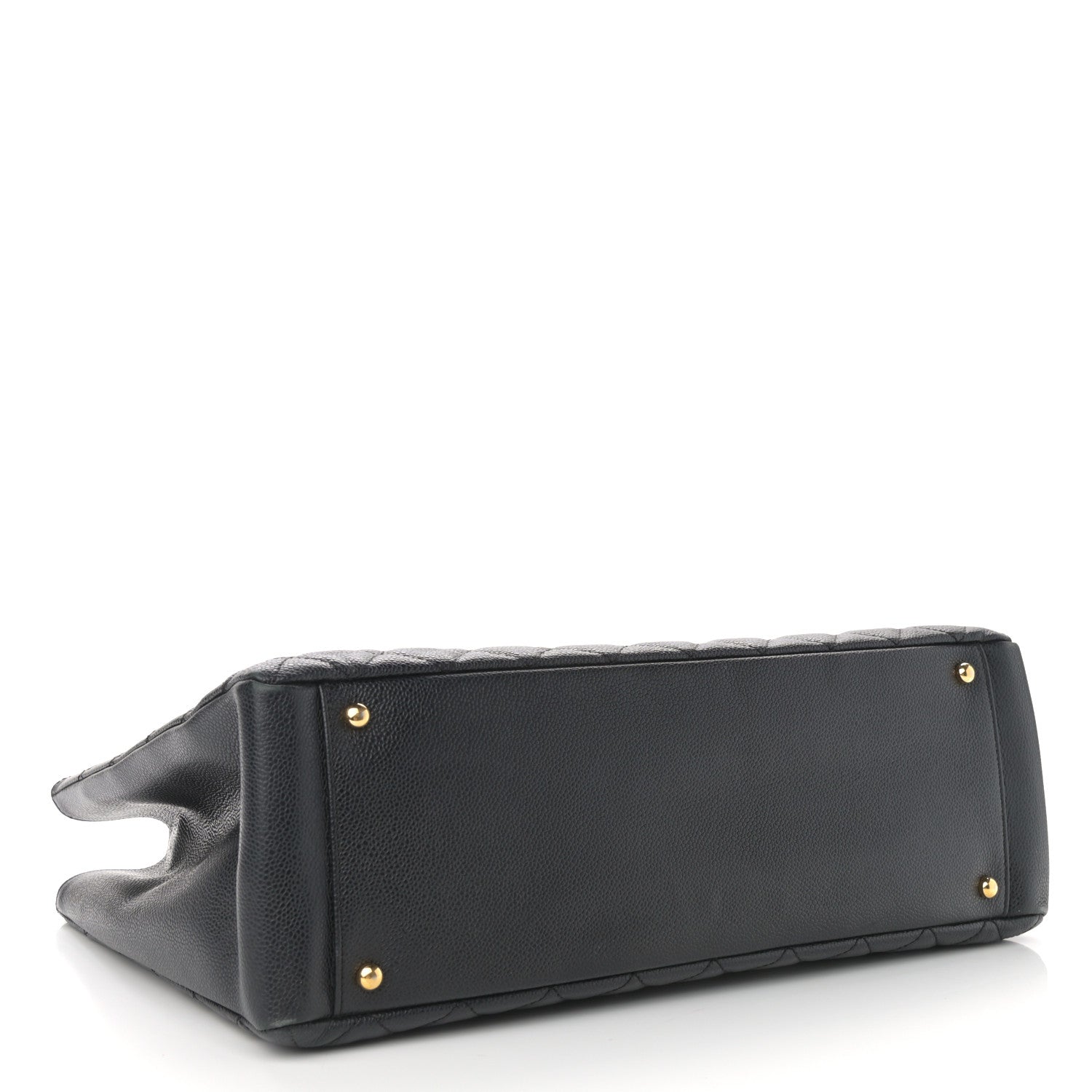 Chanel Caviar Quilted XL Grand Shopping Tote GST Black 4 of 12