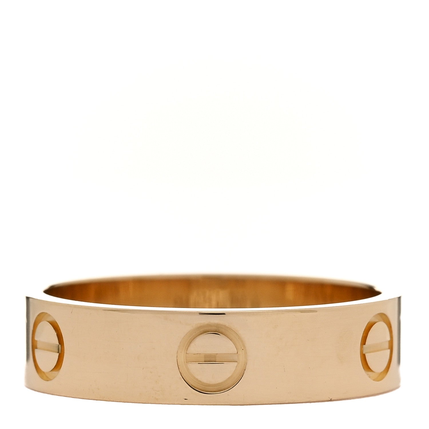 Cartier 18K Yellow Gold 5.5mm LOVE Ring 62 10 3 of 5