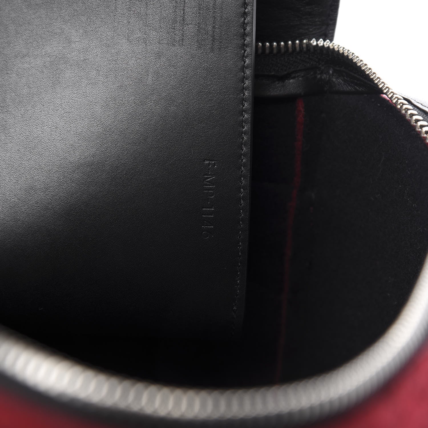 Celine Felt Smooth Calfskin Mini Belt Bag Red 9 of 17