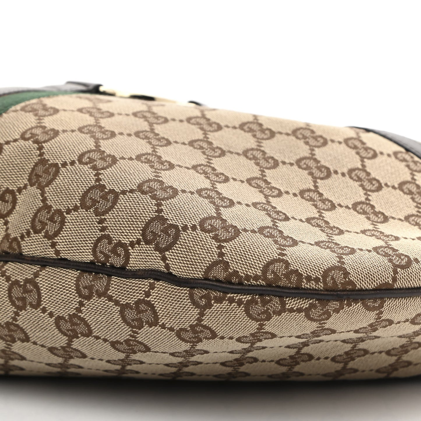 Monogram Web GG Reins Hobo Brown