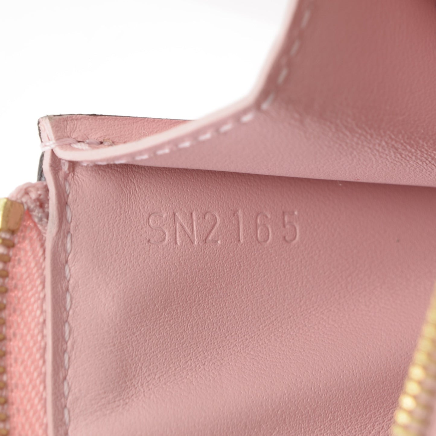 Vernis Key Pouch Rose Ballerine
