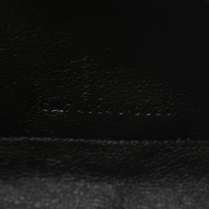 Saint Laurent Lambskin Carre Quilted Cassandre Chain Wallet Fox 7 of 11