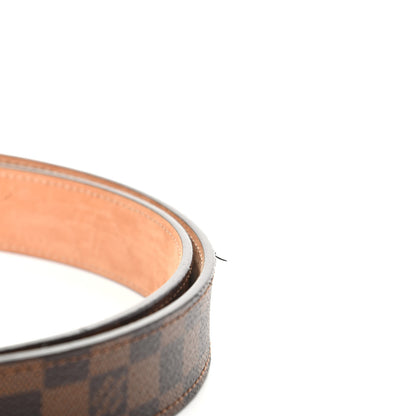 Louis Vuitton Damier Ebene Mini 25mm Belt 80 32 8 of 9