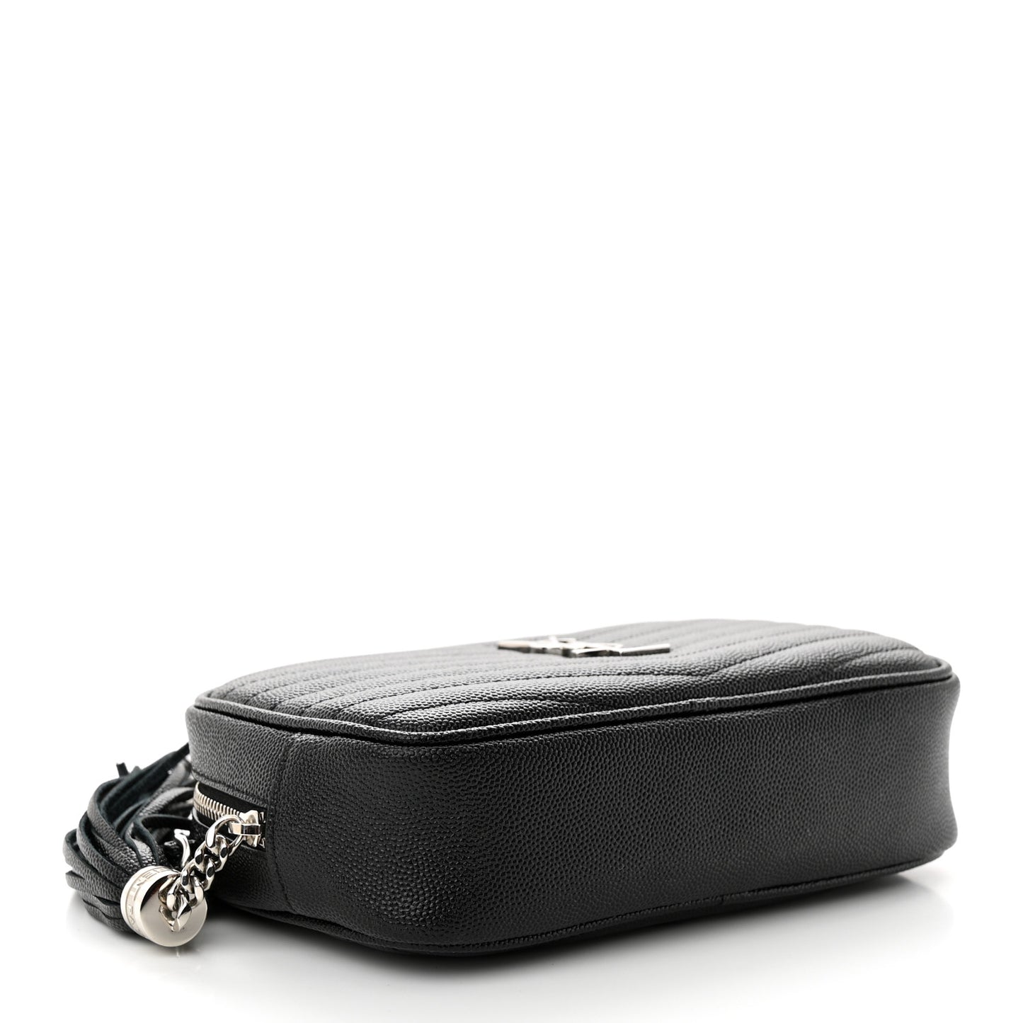 Grain De Poudre Matelasse Monogram Mini Lou Camera Bag Black
