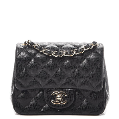 Chanel Caviar Quilted Mini Square Flap Black 1 of 7