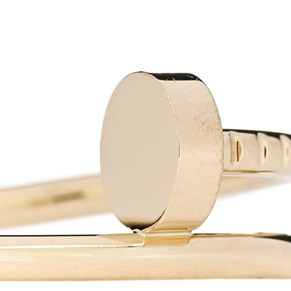 Cartier 18K Yellow Gold Small Juste Un Clou Ring 48 4.5 3 of 4