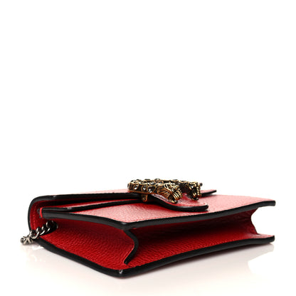 Gucci Calfskin Super Mini Dionysus Shoulder Bag Hibiscus Red 4 of 10