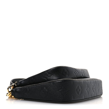 Louis Vuitton Empreinte Monogram Giant Multi Pochette Accessories Black 4 of 9