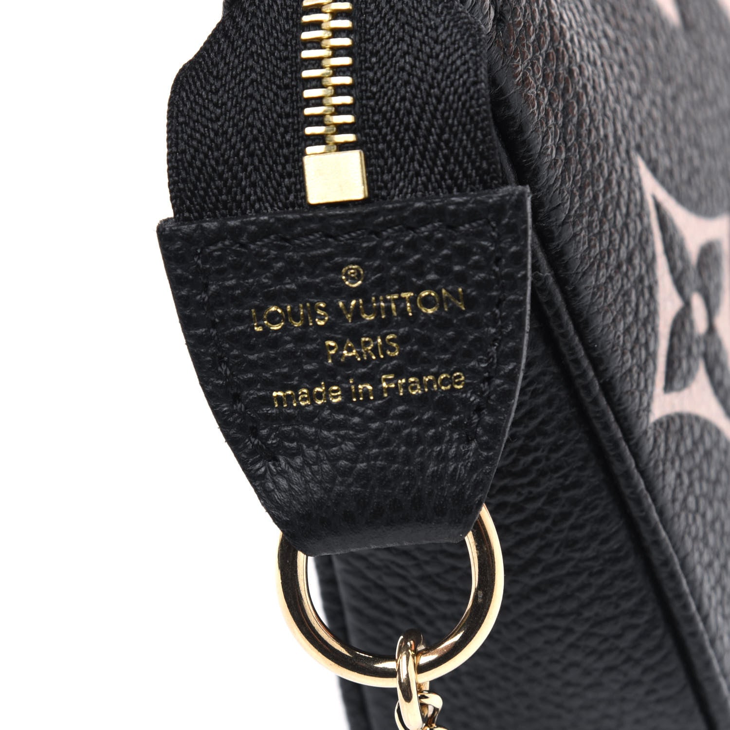Louis Vuitton Empreinte Monogram Giant Mini Pochette Accessories Black 6 of 9