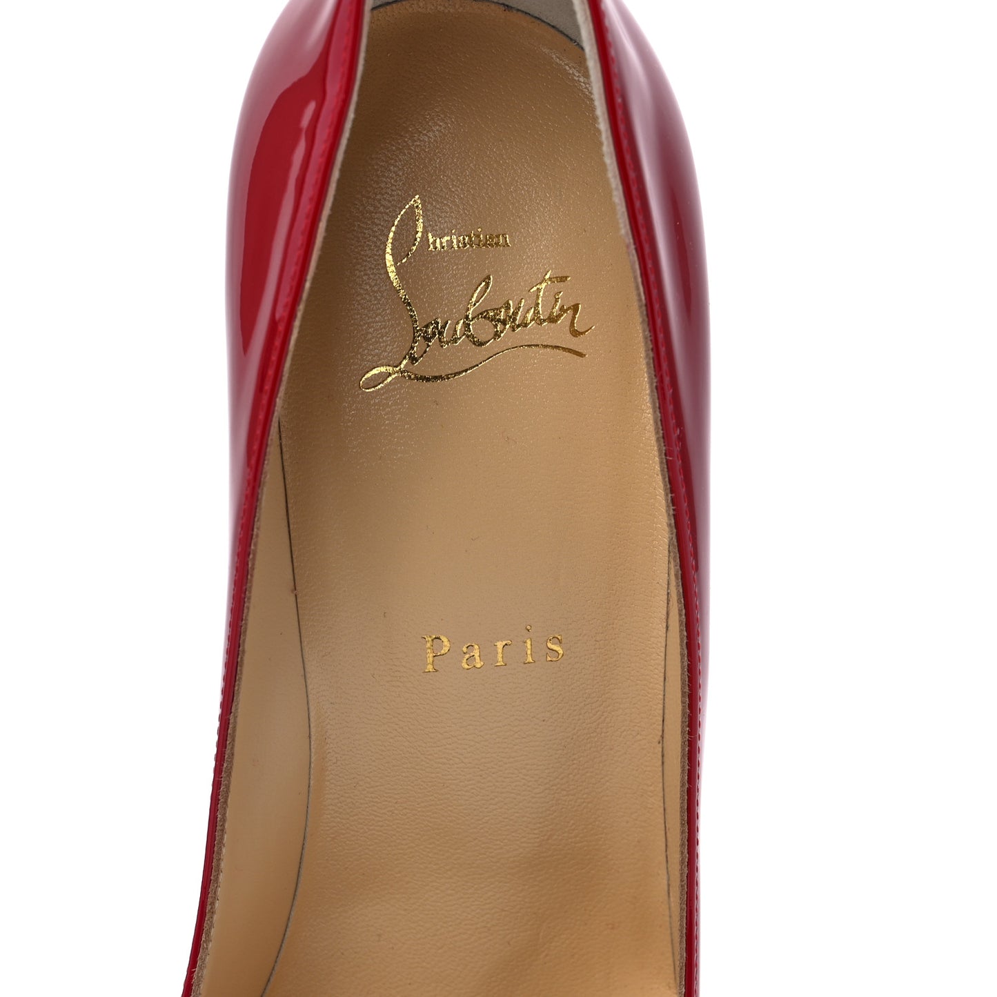 Patent Pigalle Follies 100 Pumps 38.5 Red