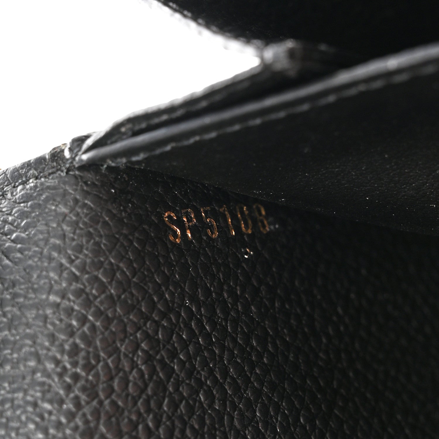 Louis Vuitton Empreinte Vavin Chain Wallet Black 6 of 15