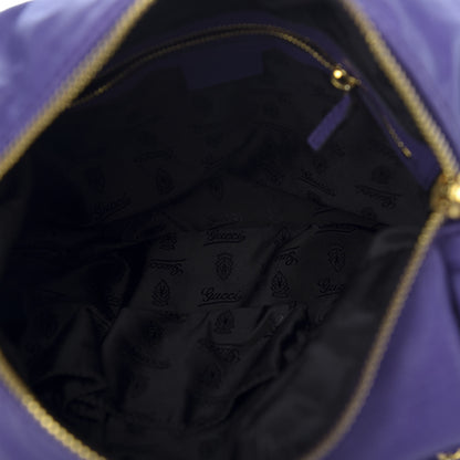 Gucci Calfskin Medium Darwin Convertible Backpack Purple 6 of 10