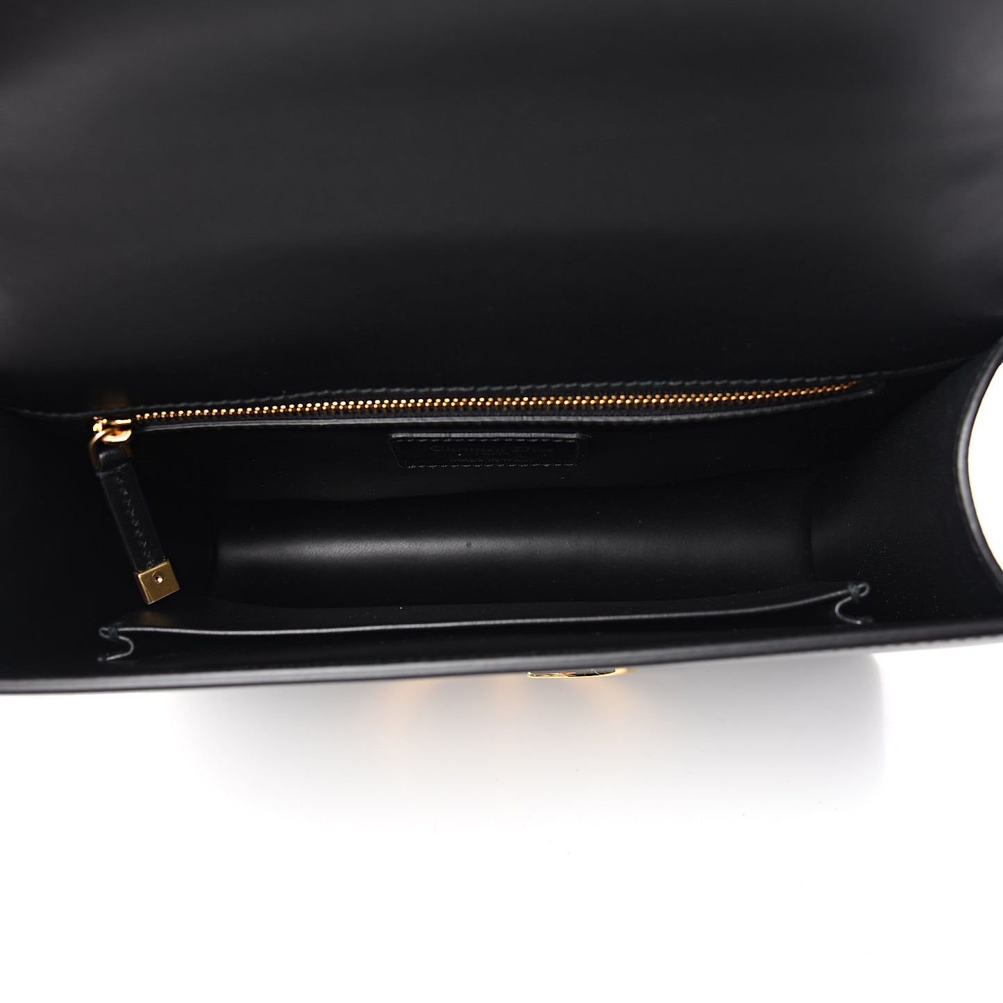 Smooth Calfskin 30 Montaigne Flap Bag Black