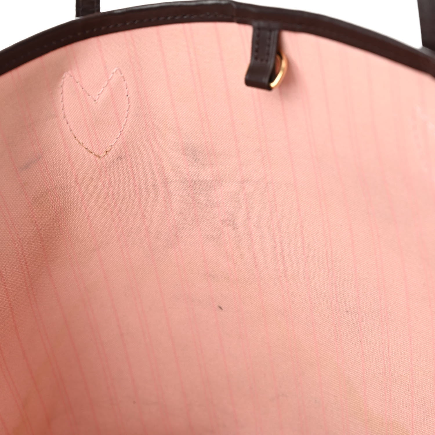 Louis Vuitton Damier Ebene Neo Neverfull MM Rose Ballerine 11 of 13